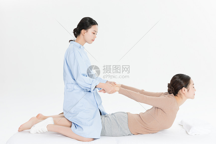 美女养生按摩图片