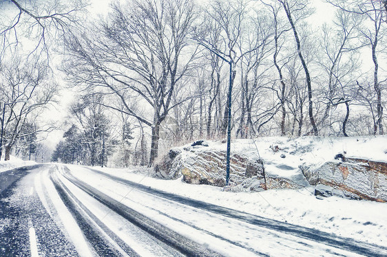 冬季雪景图片