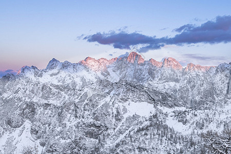 冬季雪景图片