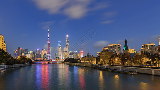 上海外滩夜景图片