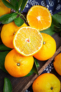 新鲜果冻橙图片