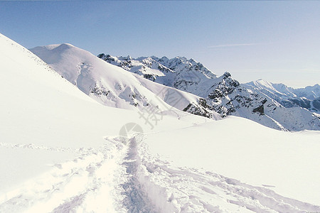 冬季雪景图片