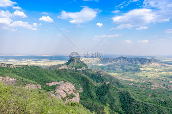 夏季太行山风光图片