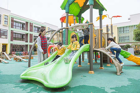 欢乐滑滑梯背景