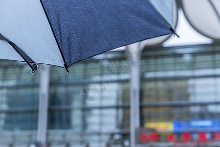 节气雨天背景