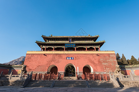 河南郑州中岳庙背景图片