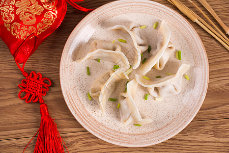 七彩饺子传统美食蒸饺背景