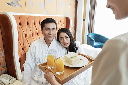 酒店情侣早餐服务图片