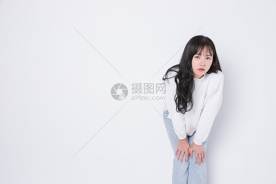 青春期少女伤心图片