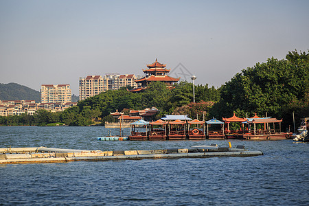 泉州西湖公园背景