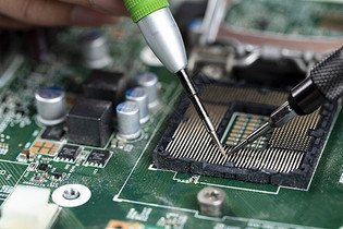 维修芯片电子电路板图片