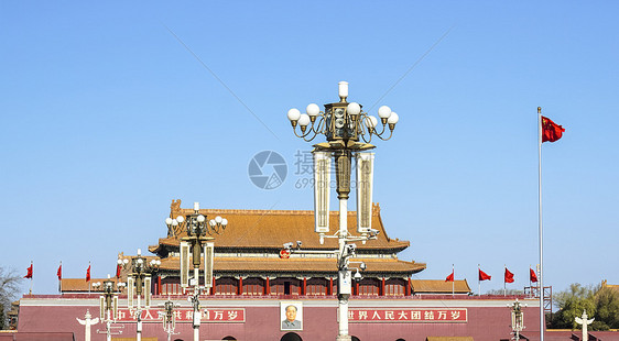 北京天安门景色图片