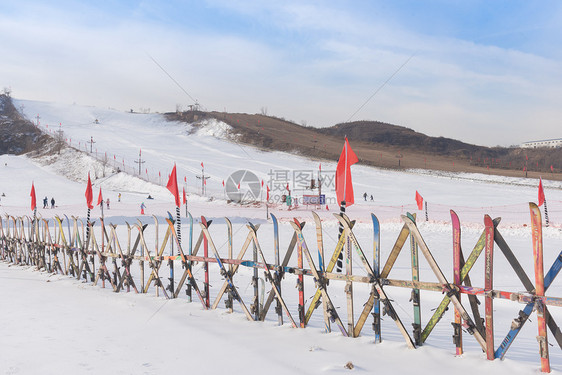 天津盘山滑雪场图片