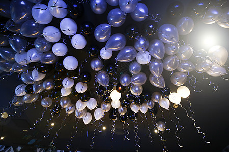 生日派对氢气球布置背景