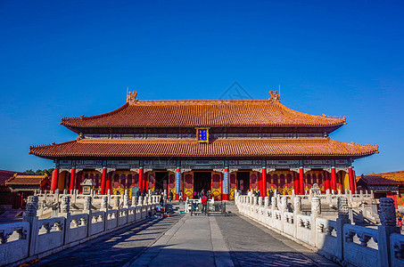 北京故宫皇极殿图片