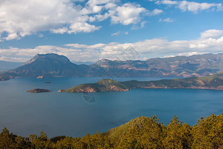 四川泸沽湖风景区高清图片