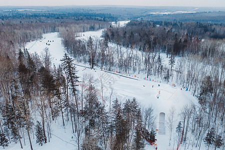 滑雪道长白山柏悦酒店滑雪场背景