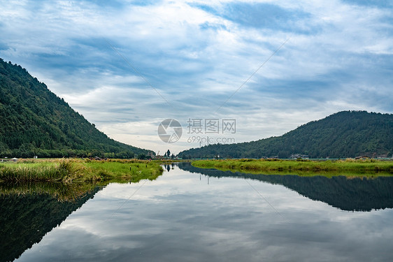 云南腾冲北海湿地自然风光图片