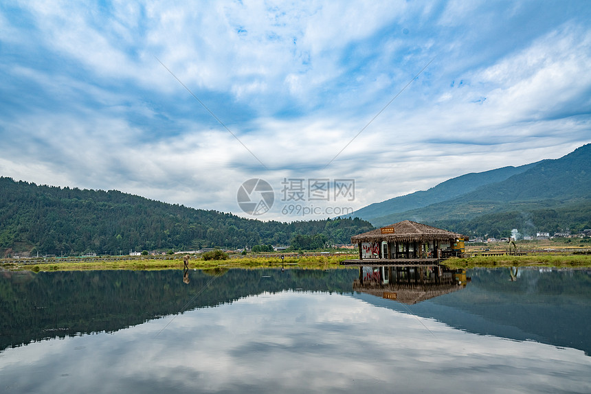 云南腾冲北海湿地自然风光图片