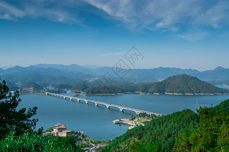千岛湖大桥背景