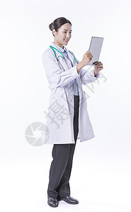 手持平板的医生图片