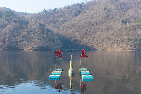 武汉木兰天池喊泉背景