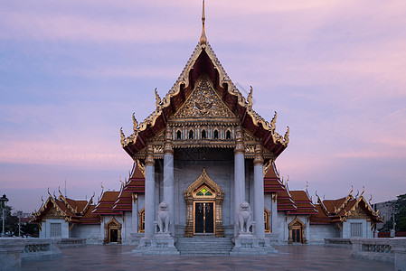 泰国曼谷市中心泰国曼谷石玉寺外景背景