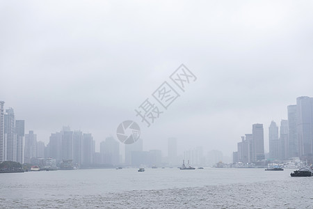城市污染背景图片