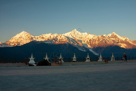 云南丽江玉龙雪山风景区5A景点高清图片素材