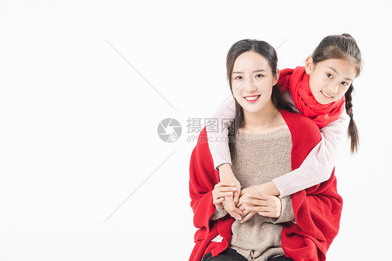 新春母女拥抱图片