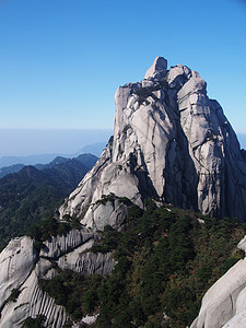 安徽省安庆市天柱山主峰天柱峰图片