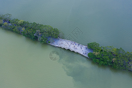 俯瞰广东惠州西湖图片