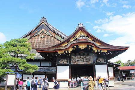 日本京都二条城景区图片