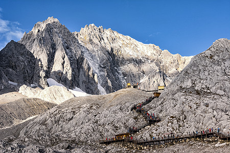 玉龙雪山风景照图片