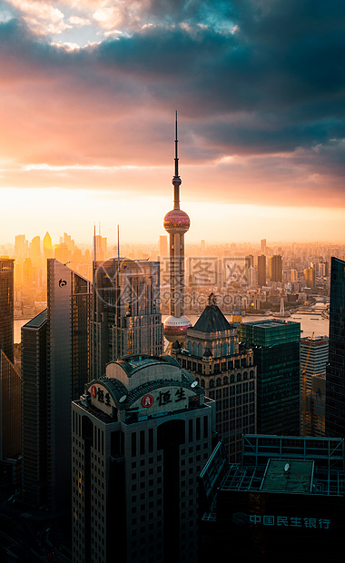 上海外滩景色高清图片下载 正版图片 摄图网