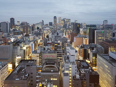 北海道札幌城市地标天际线图片