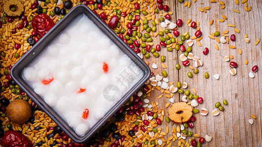 春节美食素材背景图片
