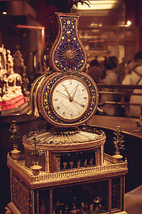 故宫钟表馆中的古典钟表图片