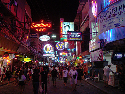 泰国芭堤雅街景图片
