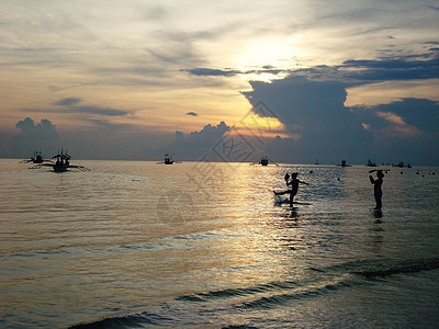 菲律宾海滩风景图片