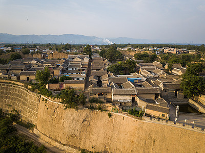 党家村风光全景图片