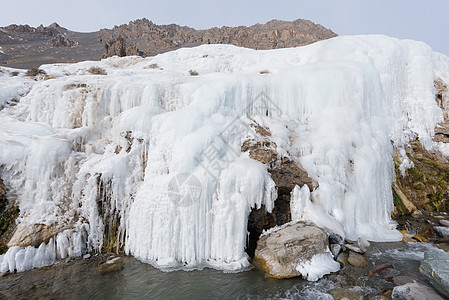 学习卡青海岗什卡雪峰背景