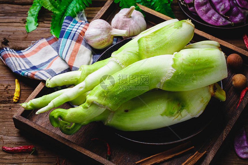 蔬菜茭白图片