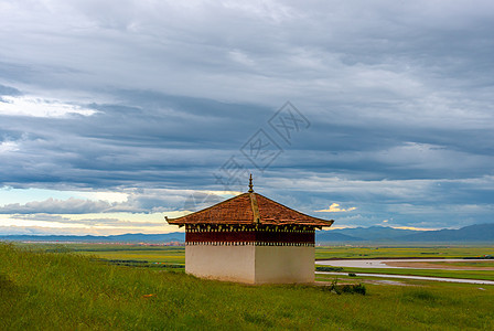 坝上草原蒙古包图片