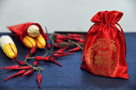 新年春节福袋背景图片