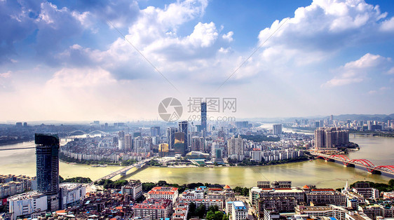 柳州市全景天际线图片