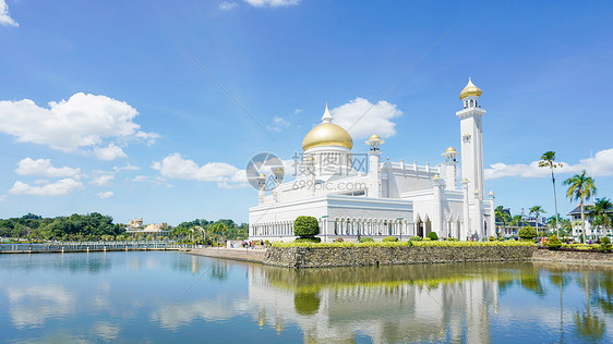 文莱斯里巴加湾清真寺图片