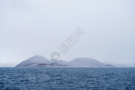 洞爷湖温泉背景