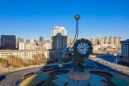 天津地标建筑世纪钟图片