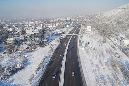 哈萨克斯坦阿拉木图城市风光图片